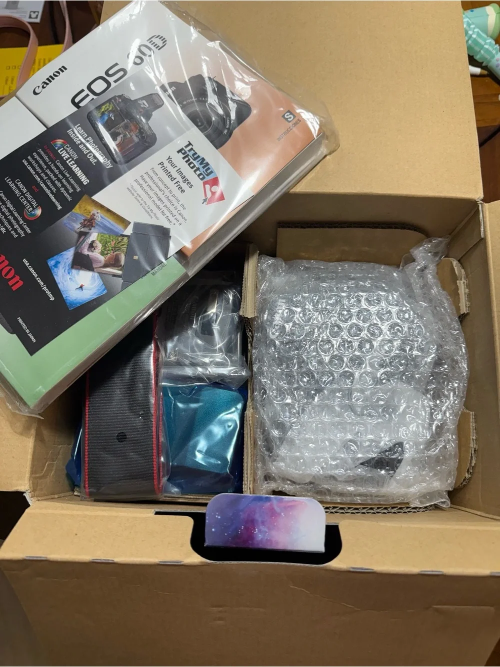 Canon EOS 60Da DSLR Camera Body — Black with Space-Themed Box Art